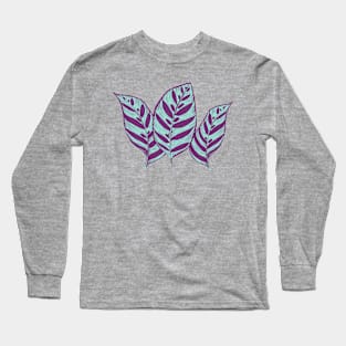 calathea foliage Long Sleeve T-Shirt